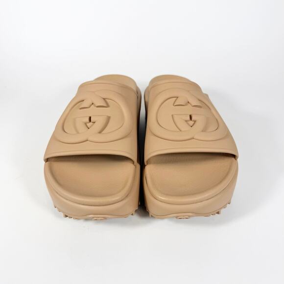 Gucci Interlocking G Platform Slide Sandal - Women’s 11 - Picture 4 of 7